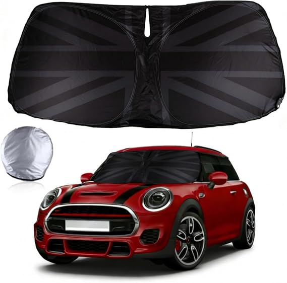Car Windshield Sun Shade for Mini Cooper Blocks 99% Heat Summer Essentials for Mini Cooper 2004-2026 Accessories