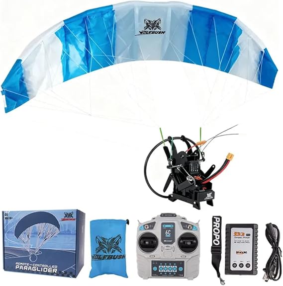 2.4G RC Electric Stunt Mini Paraglider Model (RTF Version)