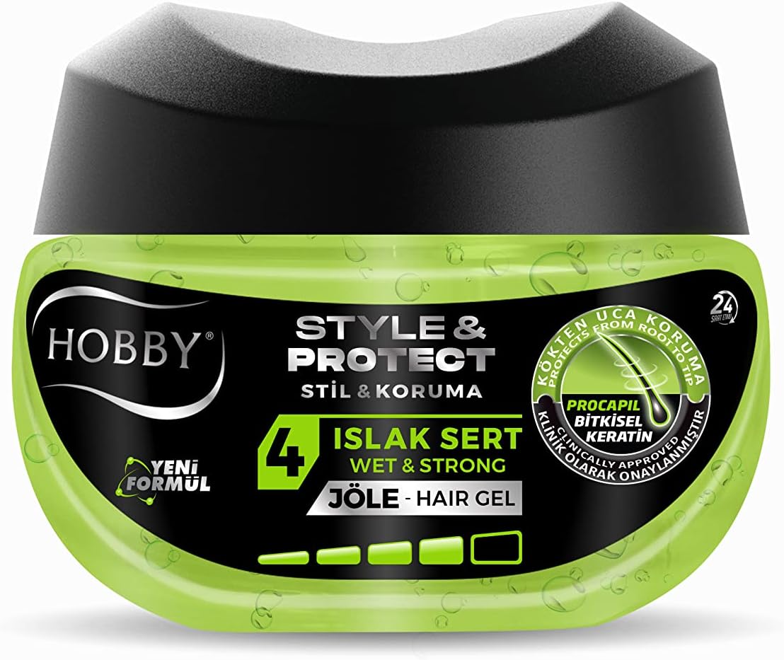 Vatika Hobby Style&Protect Wet&Hard Hair Gel, 250ml