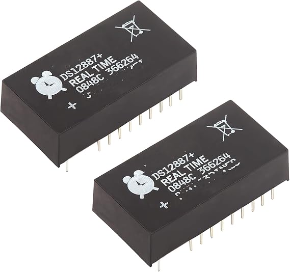 2pieces DS12887 DIP-18 Real Time Clock