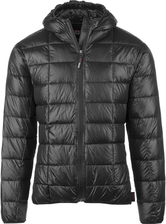 Western Mountaineering Men's Hooded Flash Jacket Black Small