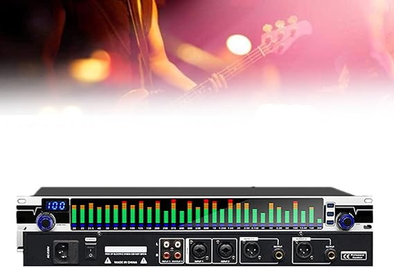 31 Band Graphic Equalizer, Audio Digital Equalizador, Audio Professional Sound System Professional Equalizers, Noise Reduction for Recording Studio