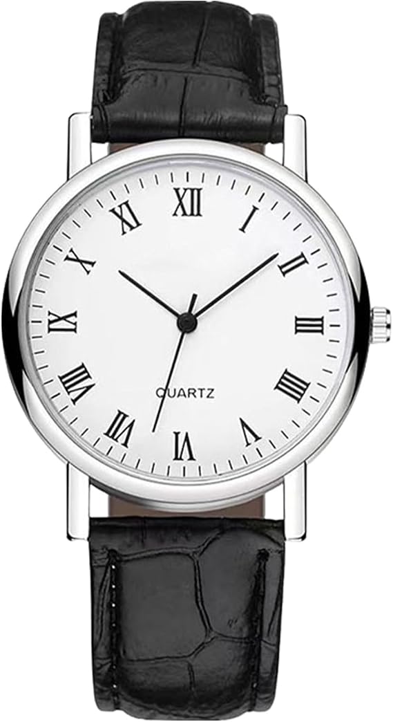 Classic Watches for Men Classic Analog Waterproof | Leather Strap Watch Sports Business