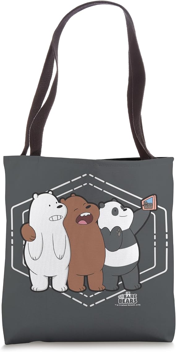 We Bare Bears Selfie Tote Bag