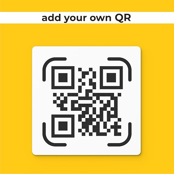 Custom Stickers for QR Code - Waterproof, Scratch-Resistant QR Code Smart Labels - Professional QR-Code Stickers for Packaging & Events