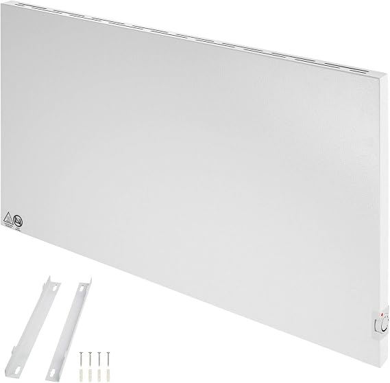 Kuas 40476 Hybridboard Basic 1000 Kızılötesi Panel Radyatör Elektrikli Isıtıcı, Beyaz