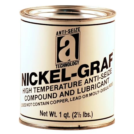 Anti-Seize Technology 13025 Nickel and Graphite Anti-Seize Compound Paste, 40 oz., Gray