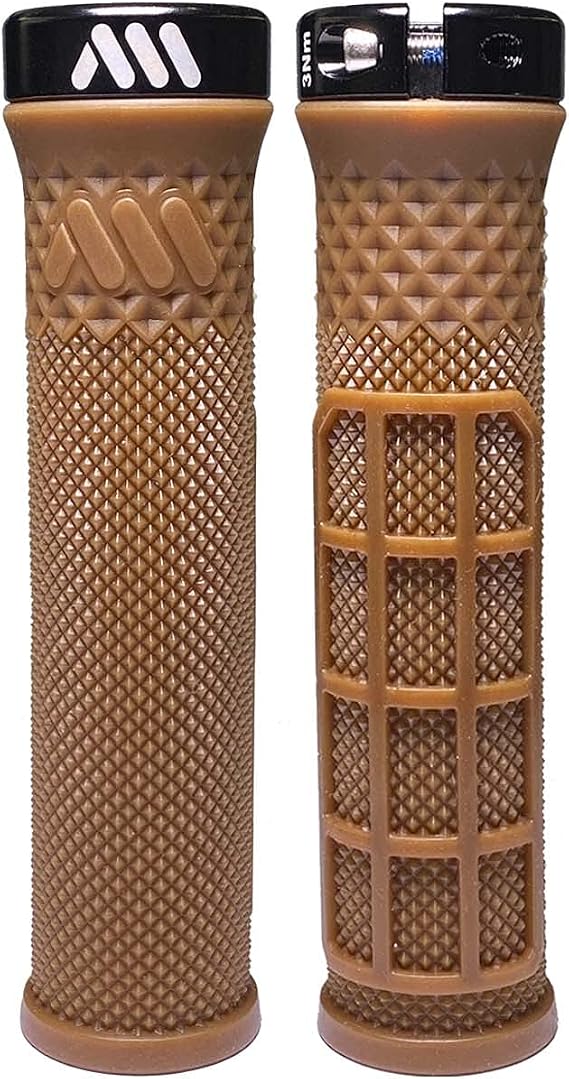 All Mountain Style AMS Cero Grips - Lock-on Dual Pattern, Dual Density, Under 100 grams Grips