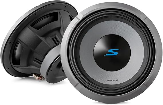 Alpine S2-W12D4 Çift 4-Ohm Ses Bobinli Yeni Nesil 30cm (12") S-Serisi Subwoofer