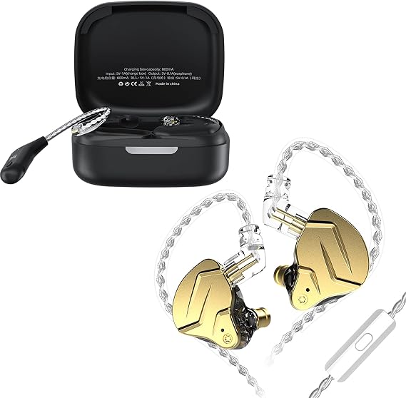 KZ ZSN PRO X + KZ AZ09 Bluetooth 5.2 Module, KZ Wireless in Ear Monitor with Mic