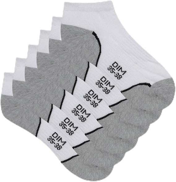 Dim Women's Lightweight Impact Sport Short Socks x3