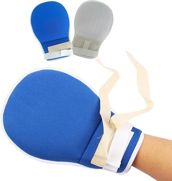 Safety Restraint Dementia Gloves, Scratch Mittens Adult For Elderly Alzheimer's Safety Products