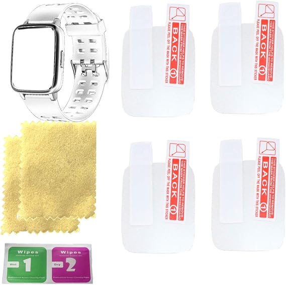 smart watch screen protector for smart watch letsfit with 4PCS in one pack