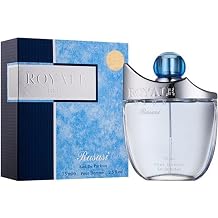 Royale Blue for Men EDP - Eau De Parfum 75 ML 2.5 oz | Attractive Pour Homme Spray | Melon with Strong Masculine Woody Notes | Signature Dubai Perfumery | by RASASI