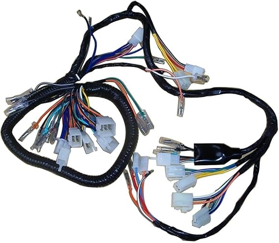 125cc Motorcycle Electrical Wiring Harness Compatible Wire Line