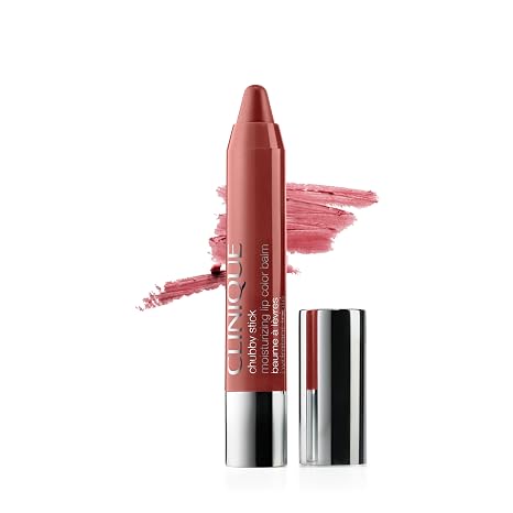 Clinique Chubby Stick Tinted Lip Colour Balm | With Shea Butter | Moisturizing + Hydrating | Natural-Looking Lip Tint | Now With New Shades