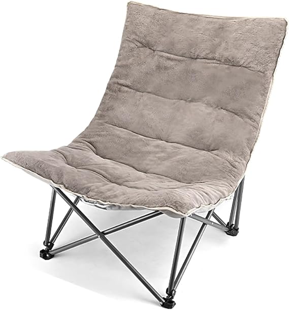 Portable Folding Chair, Premium Outdoor Lawn Folding Lounge Chairs, Adjustable Reclining Folding Outdoor Chairs, Adjustable Backrest, Lunch Break, Nap Bed
