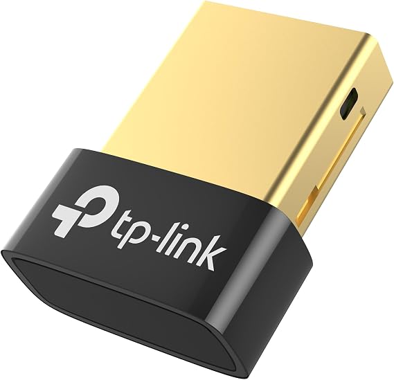 TP-Link USB Bluetooth Adapter for PC, Bluetooth 4.0 Dongle Receiver, Plug & Play, Nano Size, EDR & A2DP Technology, Supports Windows 11/10/8.1/8/7/XP for Desktop, Laptop, Keyboard, etc (UB400)