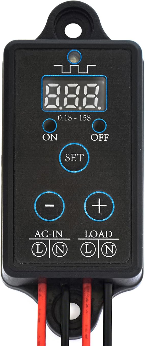 3A AC 100-240V Blinking Flasher Module,strobe module for led lights,LED display with buttons