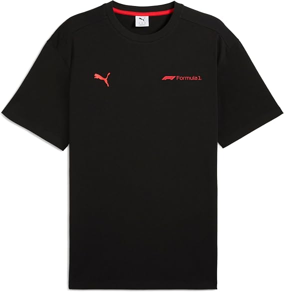 PUMA Men's Standard Formula 1 Graphic T-Shirt, Black SS25, Small