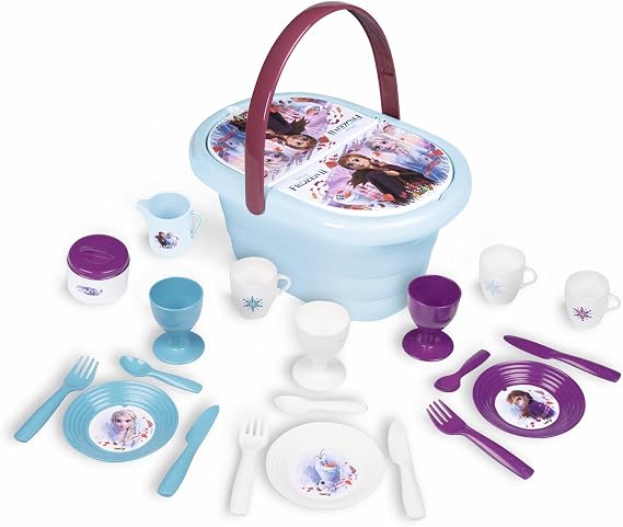 Smoby La Reine des Neiges 2 Panier Pique Nique 21 Accessoires