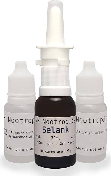 Selank .20% (240mcg/spray) 30mg, 15ml