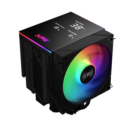 XPG Maestro Plus 62DA ARGB AM5/LGA1851/1700 Uyumlu CPU Hava Soğutucusu (MAESTROPLUS62DA-BKCWW)