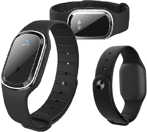 N3 ZELEK Mosquito Repellent Bracelet Mosquito Bands Newest CHIP Insect Repellent Bands Ultrasonic Pest Repeller Wrist Band Pest Control Repellent Bracelet Anti Mosquito Wristband Smart Insect Watch