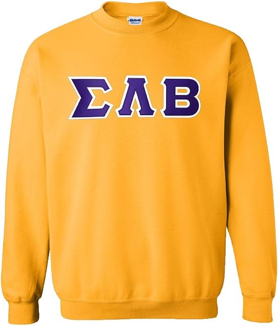 Greekgear Sigma Lambda Beta Lettered Crewneck