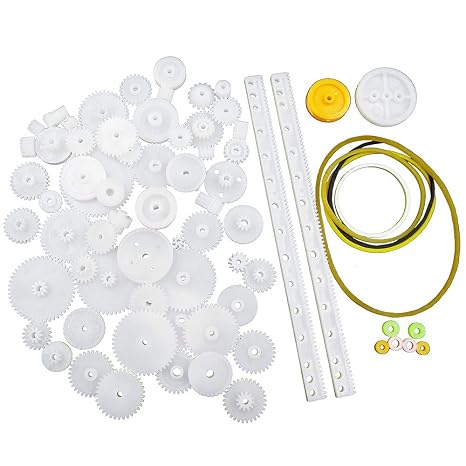 75 Type Plastic Crown Gear Single Double Reduction Gear Worm Gear (Original Version)