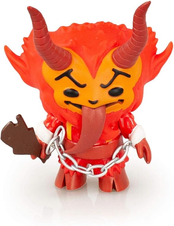Toynk Christmas Krampus Vinyl Action Figure | 5" | Festive Red