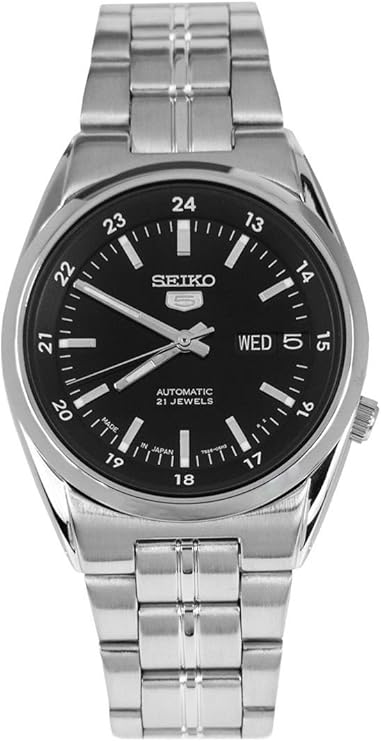 Seiko Erkek Saat Snk567J1 Gümüş Siyah Erkek Saatleri