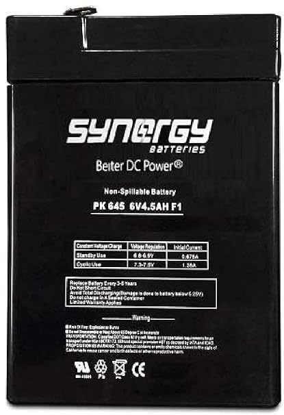 Jiming JM-6M4.5AC 6V 5Ah Rechargeable Sealed Lead Acid Battery Beiter DC Power