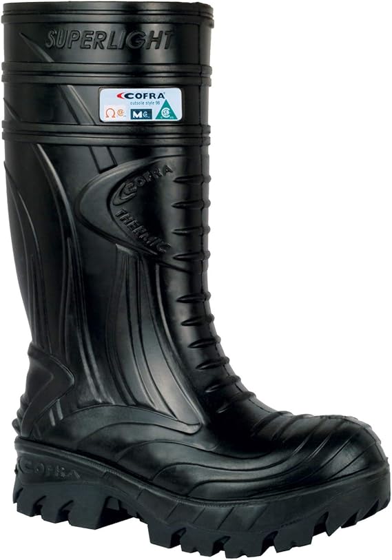 Cofra 00040-CU3.W13 Thermic Metguard EH PR Safety Boots, 13, Black