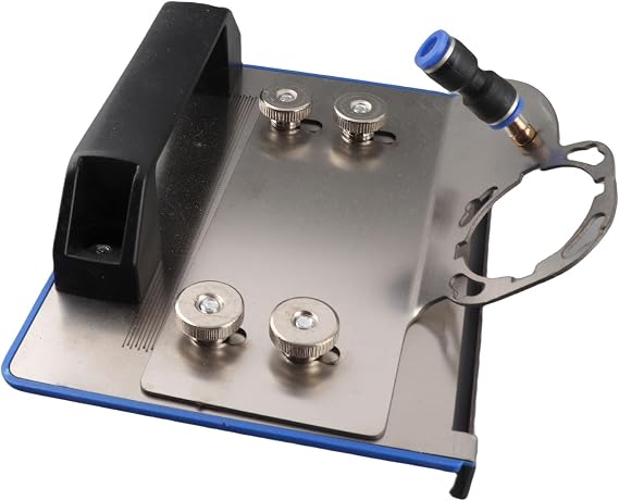 Angle Grinder Stand for Tile 45 Chamfer Cutting, Stainless Steel Adjustable Angle Grinder Holder Bracket, Special Cutting Bracket, Angle Grinding Fixed Holder