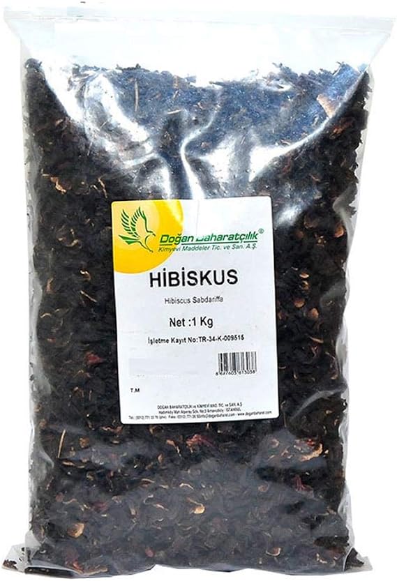 Doğan Hibiskus, Bamya Çiçeği 1Kg Pkt