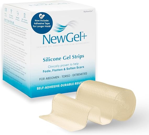 NewGel+ Medical-Grade Silicone Scar Treatment Roll, 2" x 24" by MyNewGel
