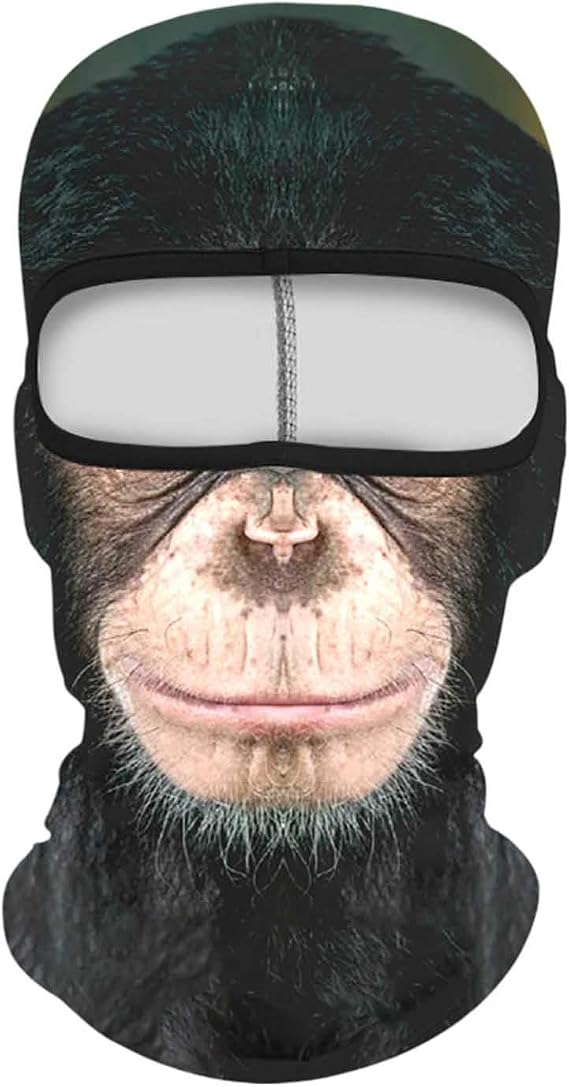Balaclava Women,Breathable Windproof Breathable UV Protector Black Ski Mask,Funny Face Cover for Cycling Outdoor