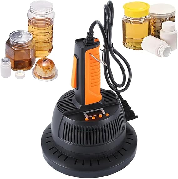 Electromagnetic Induction Sealer, 20-130mm Portable Aluminum Foil Sealing Machine, Handheld Bottle Cap Sealing Machine