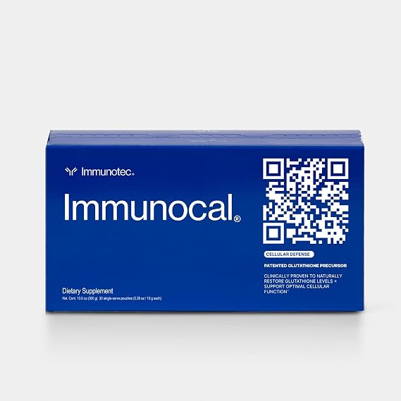 Immunocal Glutathione Precursor Supports Natural Glutathione Production Immune & Antioxidant Support, Cellular Health Sugar-Free, Lactose-Free 30 Servings