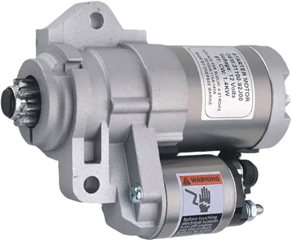31100-92J00 Starter Motor 3110092J00 Compatible With Suzuki Outboard 100HP 115HP 140HP 2016-2024 M000TB0371