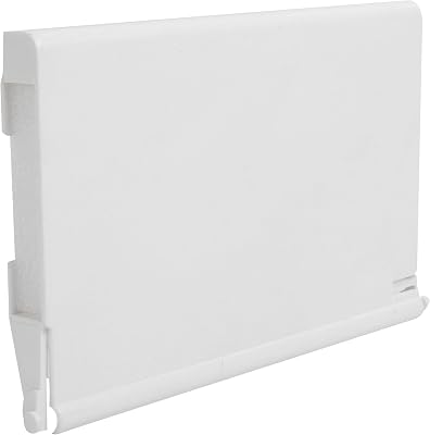 Exact Replacement 516252 White Weir Gate Assembly - Compatible with Bermuda Gunite Skimmer and Bermuda Skimmers - Vinyl Weir Gate Assembly - 8 12 Inches x 5 38 Inches