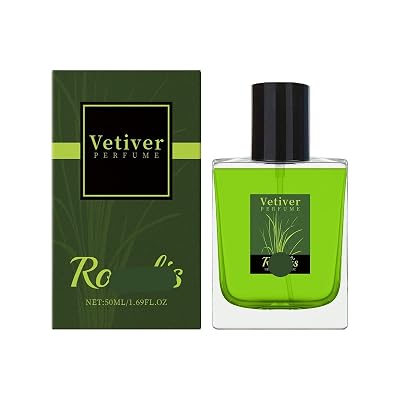 Vetiver Fresh Perfume - Natural Elegant Long-lasting Fragrance, Portable Daily Use Scent For Alluring Charm3PCS