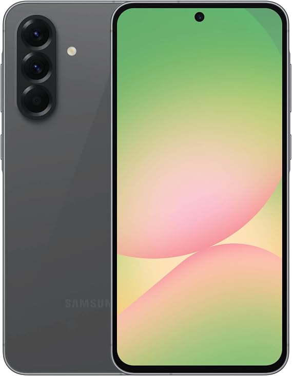Samsung Galaxy A56 5G Cell Phone, 128GB AI Smartphone, Unlocked Android, AI Photo Edits, Large Screen, Long Battery Life, 2025, US , Awesome Graphite