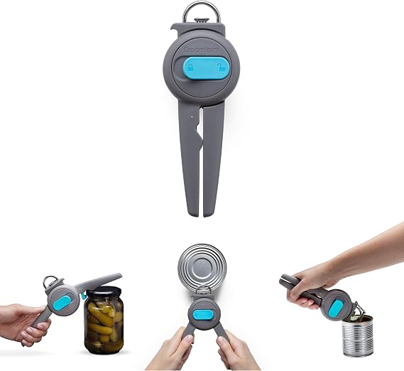 Dreamfarm Dopener 3-in-1 Ergonomic Can Opener - Grey