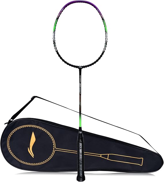 Li-Ning G-Force Superlite 3800 Carbon Fibre Unstrung Badminton Racket with Free Full Cover