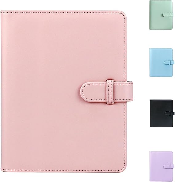 256 Pockets Mini Photo Album for Fujifilm Instax Mini 12 11 99 70 50S 40 26 25 9 8+ 8 7S, Polaroid Snap/PIC-300/SocialMatic & Zip Instant Photo Album for 54 x 86mm(2.1" x 3.4")Pictures (Blossom pink)