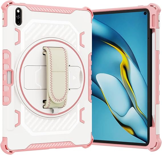 Shockproof Kids Case For Huawei MatePad Pro 11.8 inch,361 Degree Rotating Hand Strap Heavy Duty Rugged Cover,Protective Drop-Proof