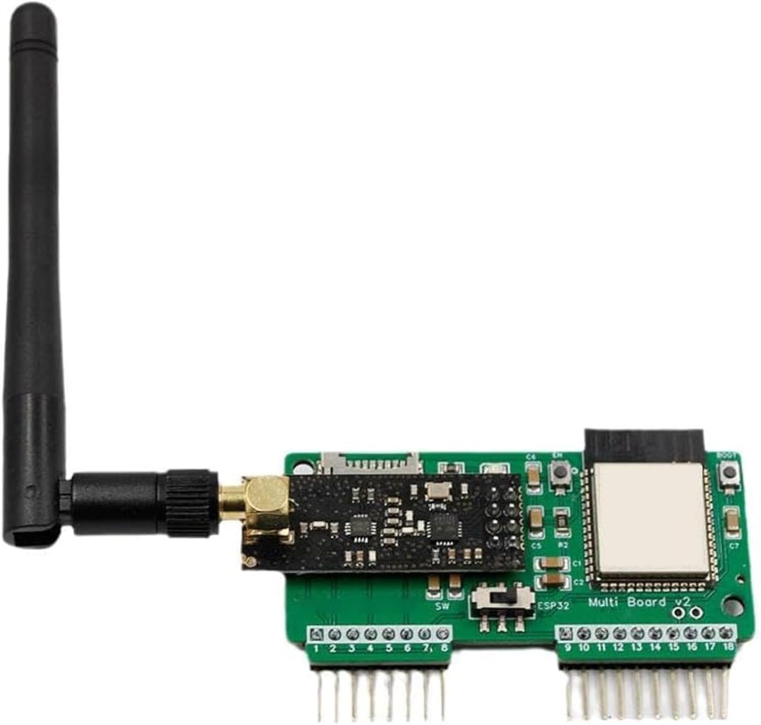 Wireless Transceiver Receiver Flipper Null Modification Module WiFi Multiboard NRF24+ESP32NRF24 Development Board with CC1101 Mouse Module and WiFi Module (WLAN Module)