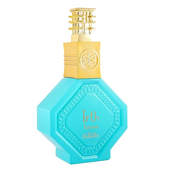 Nabeel Master Perfumer Collection - Irth Fairooz for Unisex - Arabian Perfume for Women & Men - Fragrance with Grapefruit, Bergamot, Vanilla Scent - Arabic Cologne - Travel Size - 3.3 oz EDP Spray